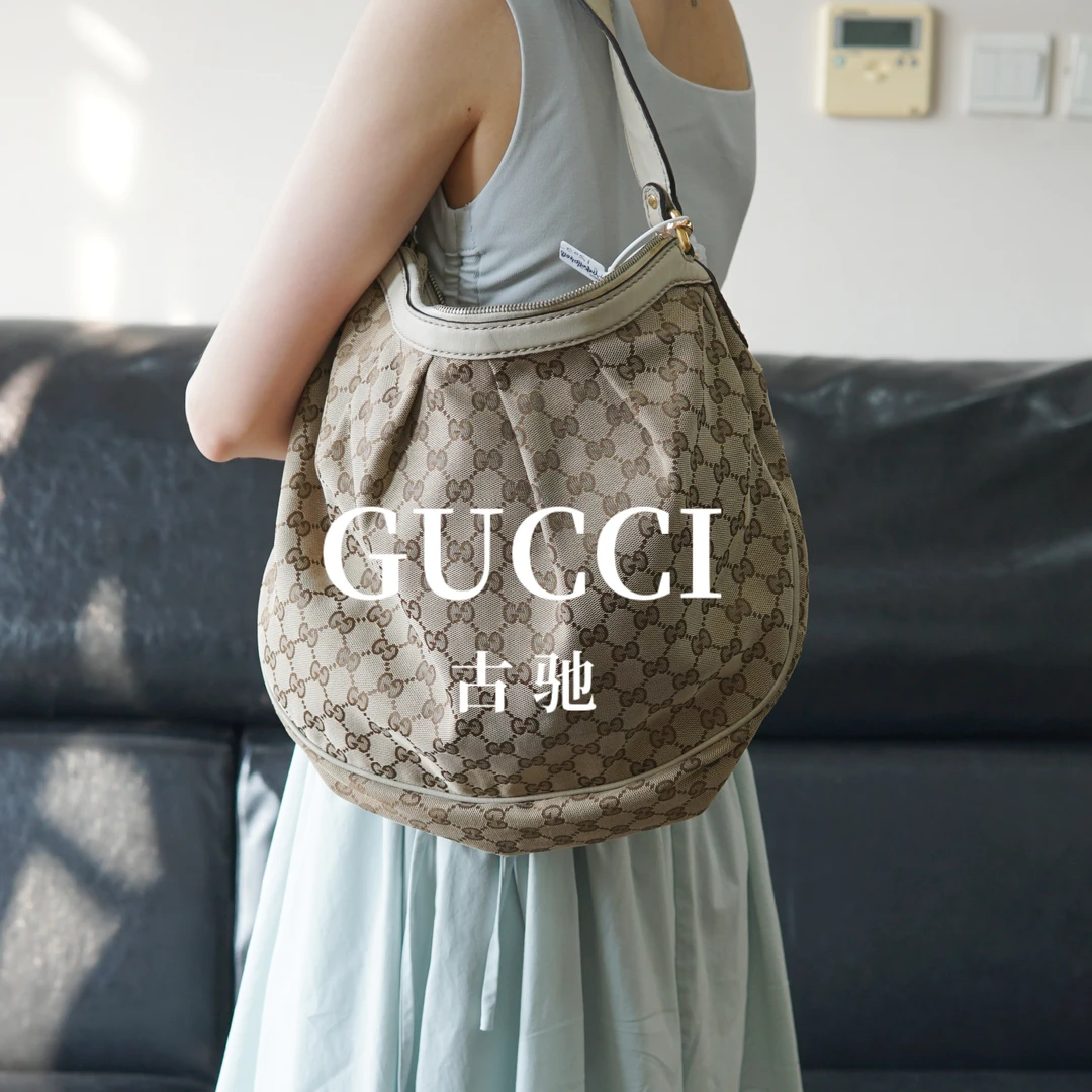 95新 GUCCI/古驰 老花斜挎包/FYMK07604018/4018