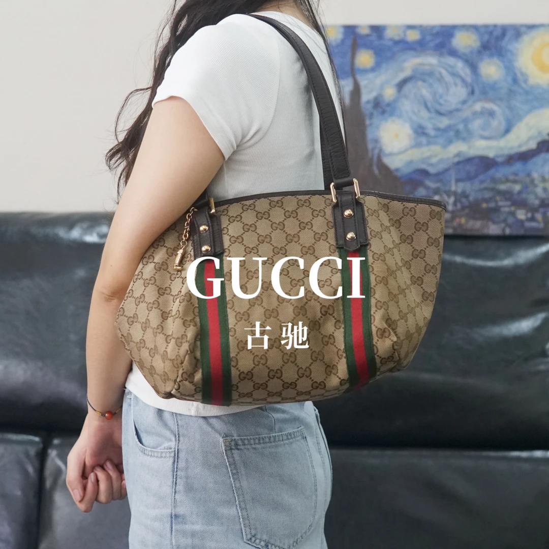 95新 GUCCI/古驰 老花单肩包/SP10619061/9061