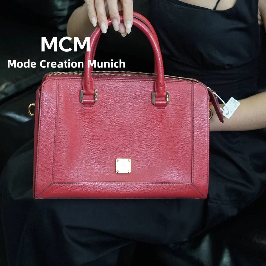 95新 MCM 单肩包/LX04328512/小米/8512