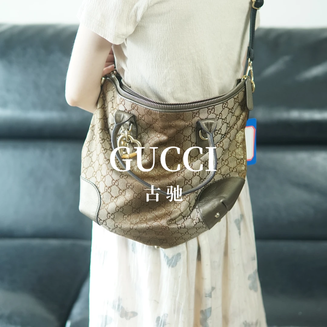 95新 GUCCI/古驰 老花斜挎包/TC07628043/8043