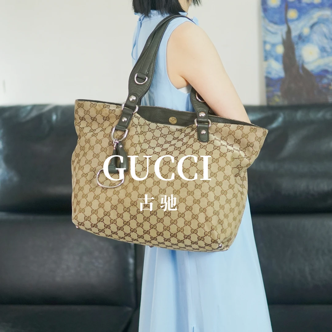 95新 GUCCI/古驰 老花单肩包/WP08519038/9038