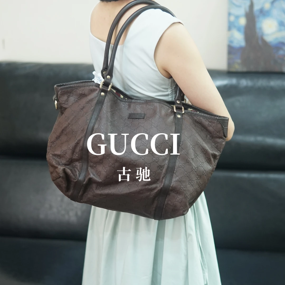 95新 GUCCI/古驰 压纹单肩包/FYIZ09510091/0091