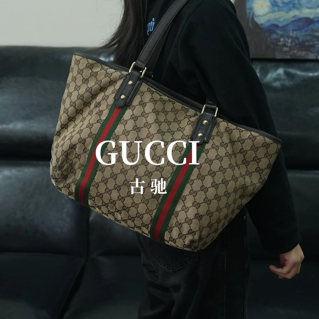 95新 GUCCI/古驰 老花单肩包/JJ10922639/2639