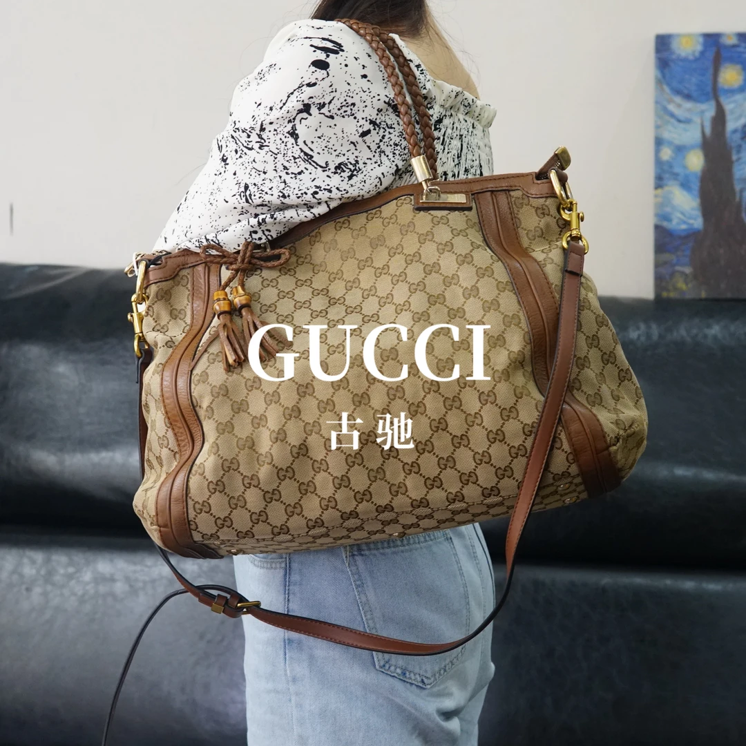 95新 GUCCI/古驰 老花斜挎包/FYSP09328039/8039