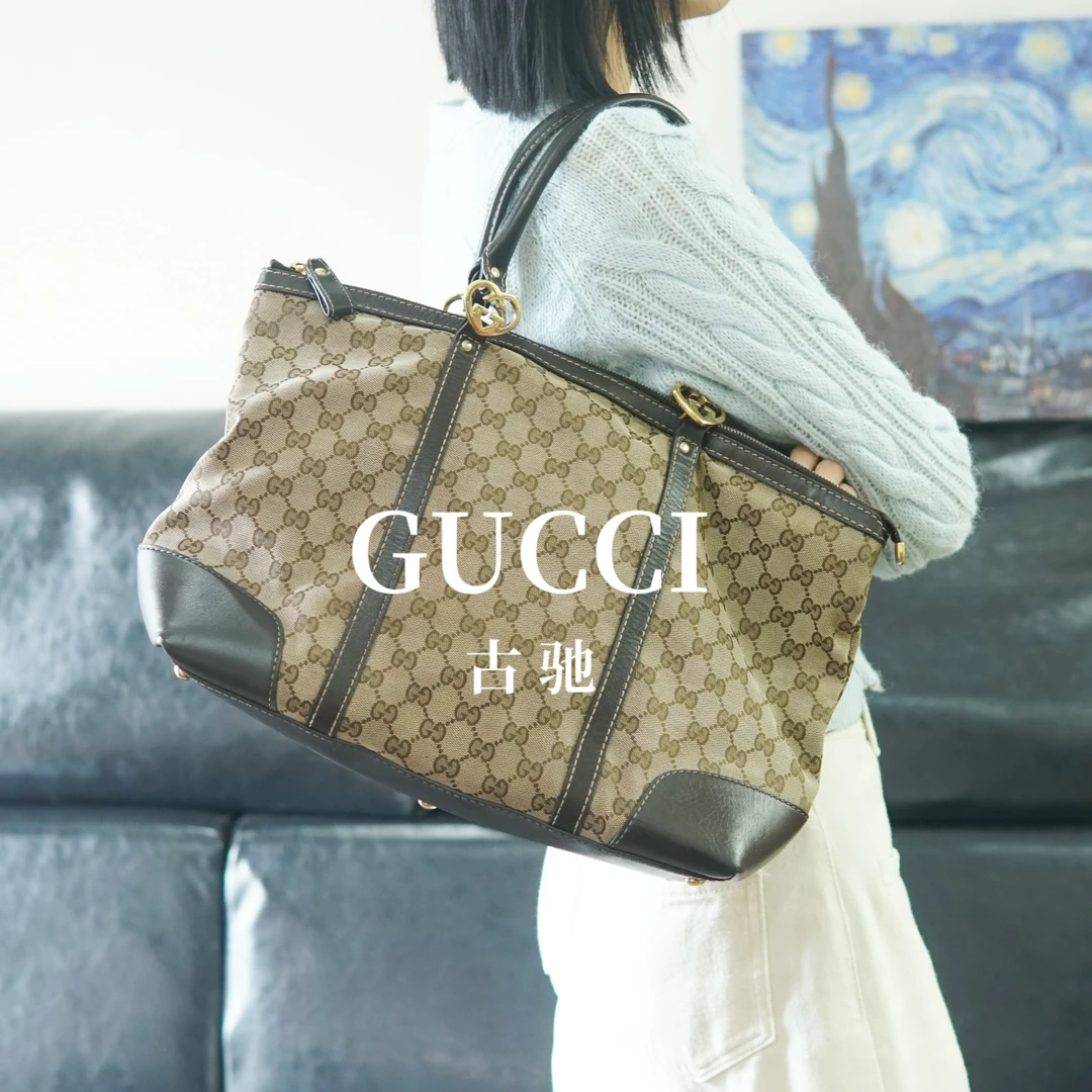 95新 GUCCI/古驰 老花单肩包/SC09629053/9053