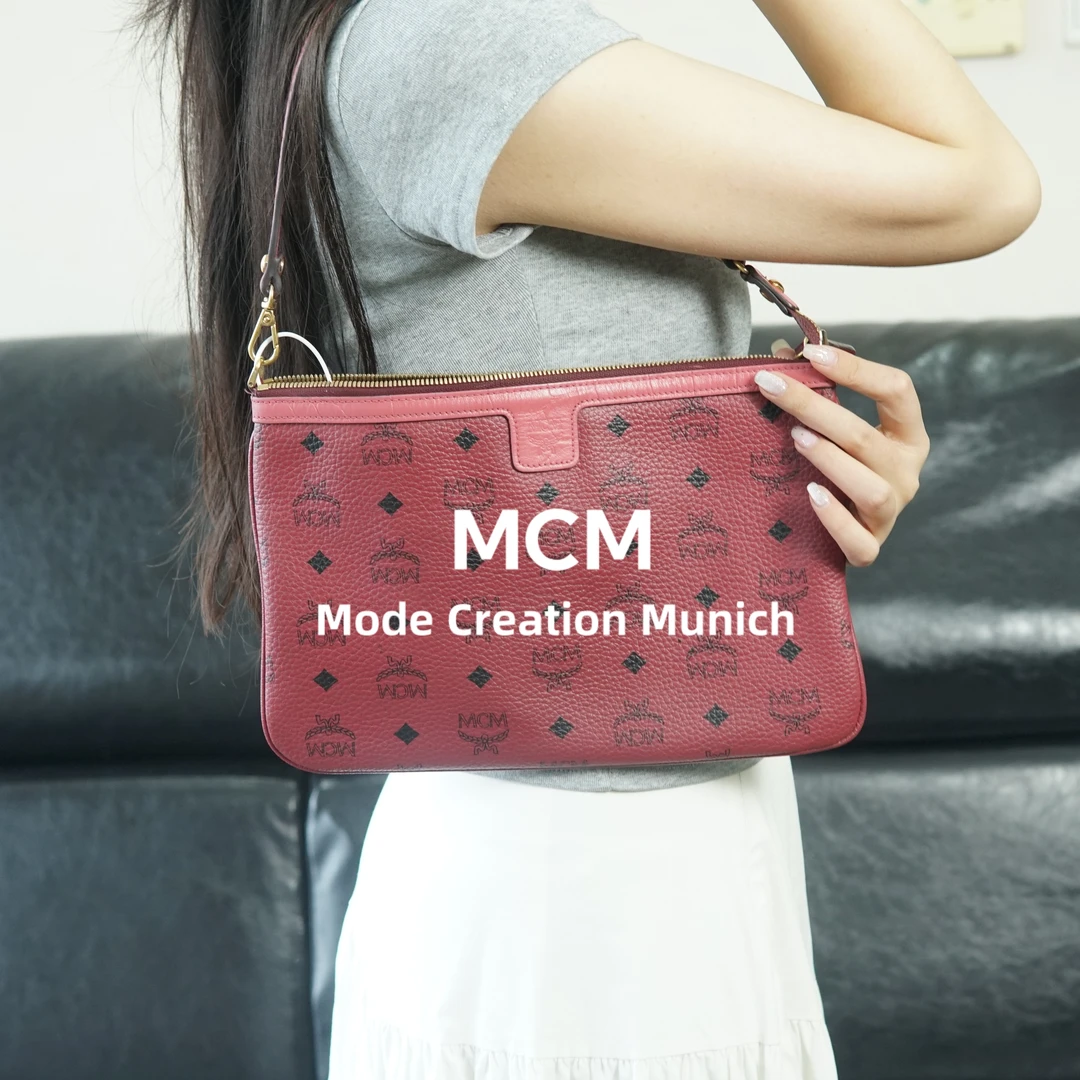 95新 MCM 手拎信封袋/DD08012081/2081