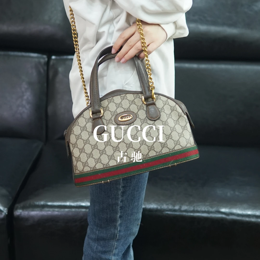 95新 GUCCI/古驰 老花斜跨包/SC09629040/9040