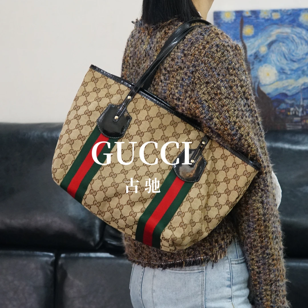 95新 GUCCI/古驰 老花单肩包/FYZZ09715056/5056