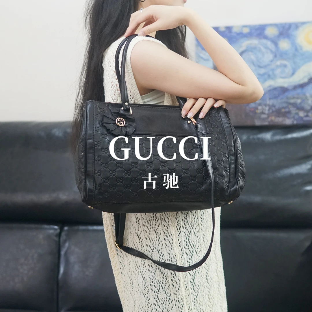 95新 GUCCI/古驰 印花斜挎包/FYTC07428035/8035