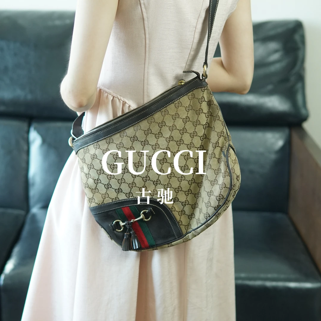 95新 GUCCI/古驰 老花斜挎包/ZT08510032/0032