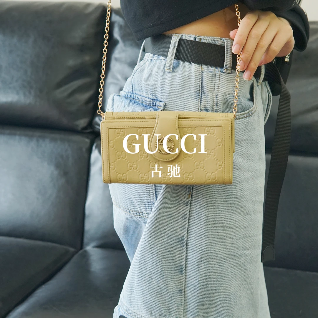 95新 GUCCI/古驰 链条斜挎包/BB07224034/4034