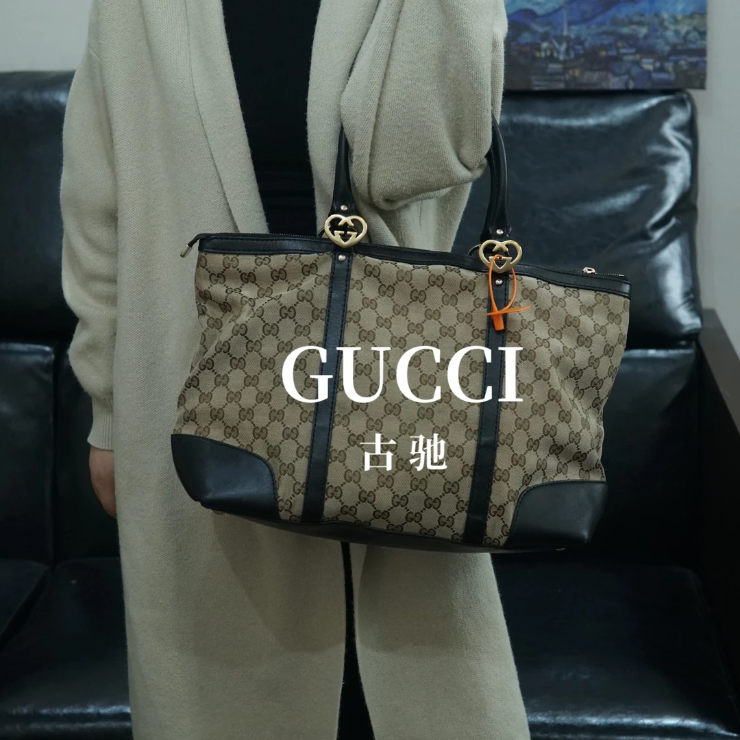 95新 GUCCI/古驰 老花单肩包/BB09516008/6008