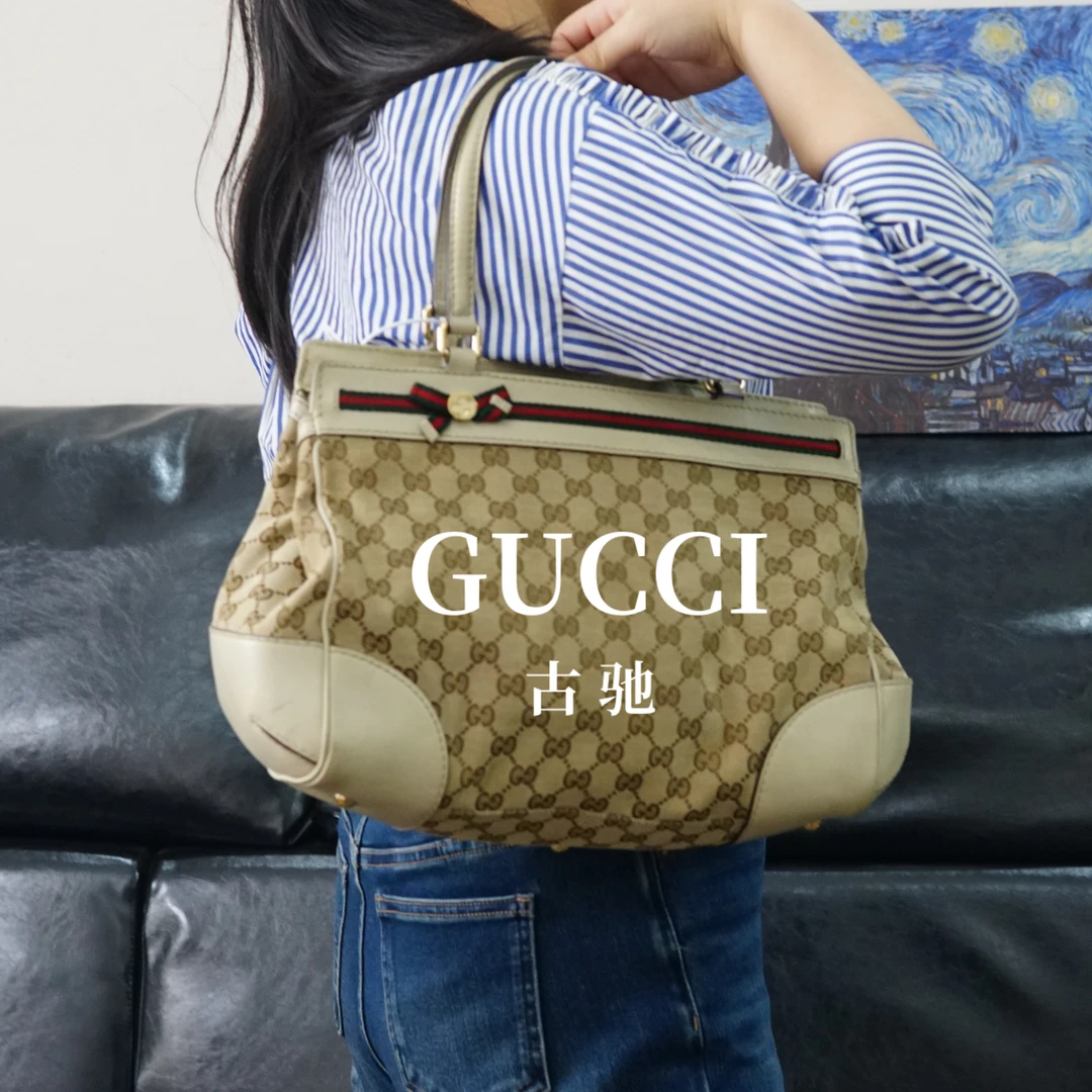 95新 GUCCI/古驰 老花单肩包/FYYZ09618006/8006