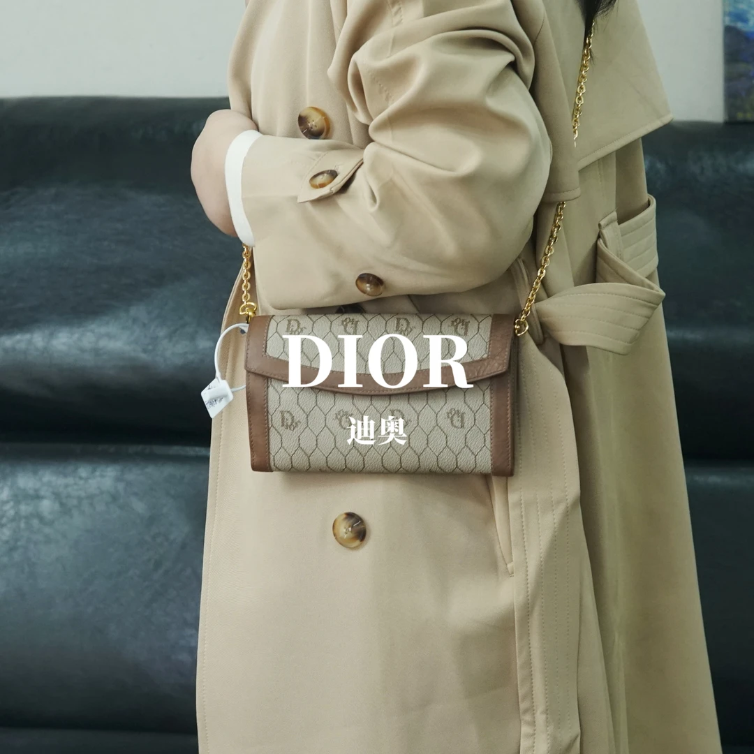 95新 DIOR/迪奥 链条斜挎包/FYLX08318022/8022