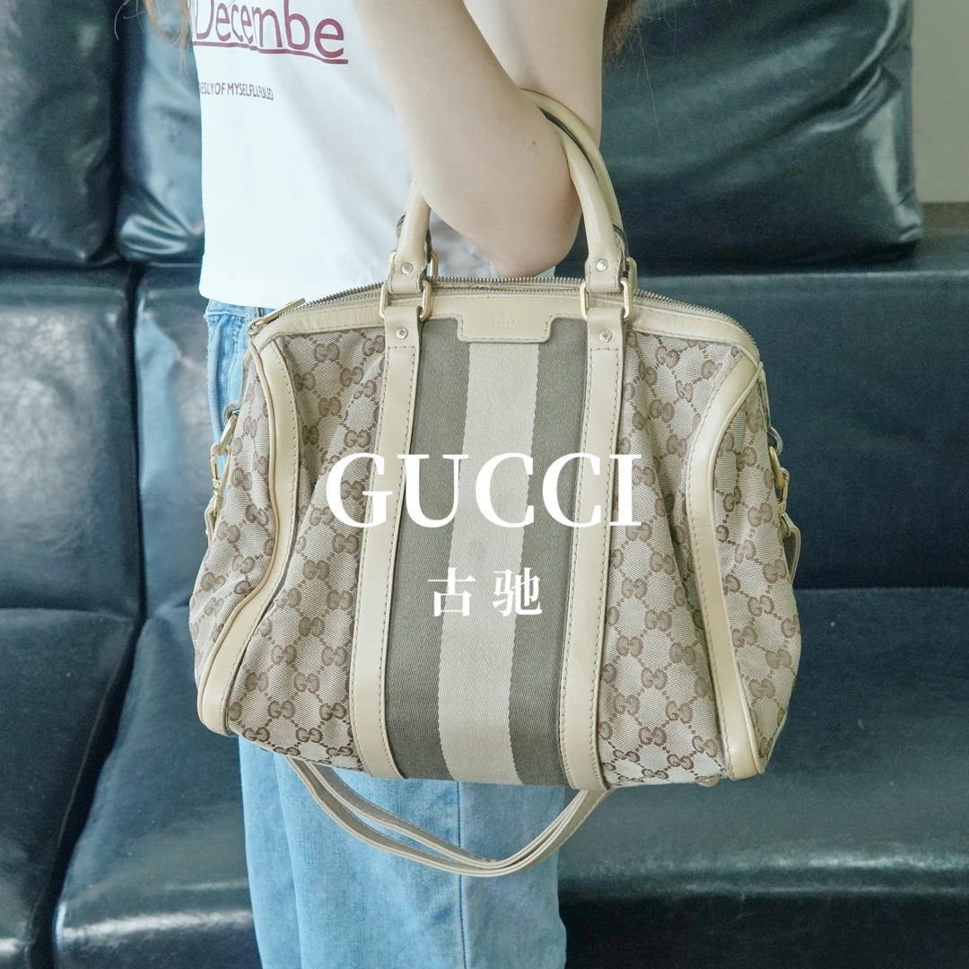 95新 GUCCI/古驰 老花斜挎包/BB07618065/8065