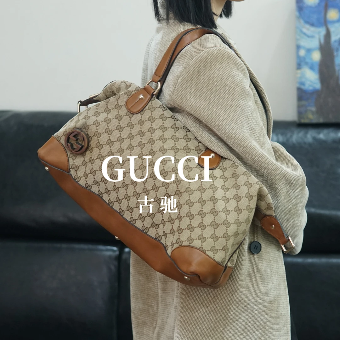 95新 GUCCI/古驰 老花单肩包/YZ10617088/7088