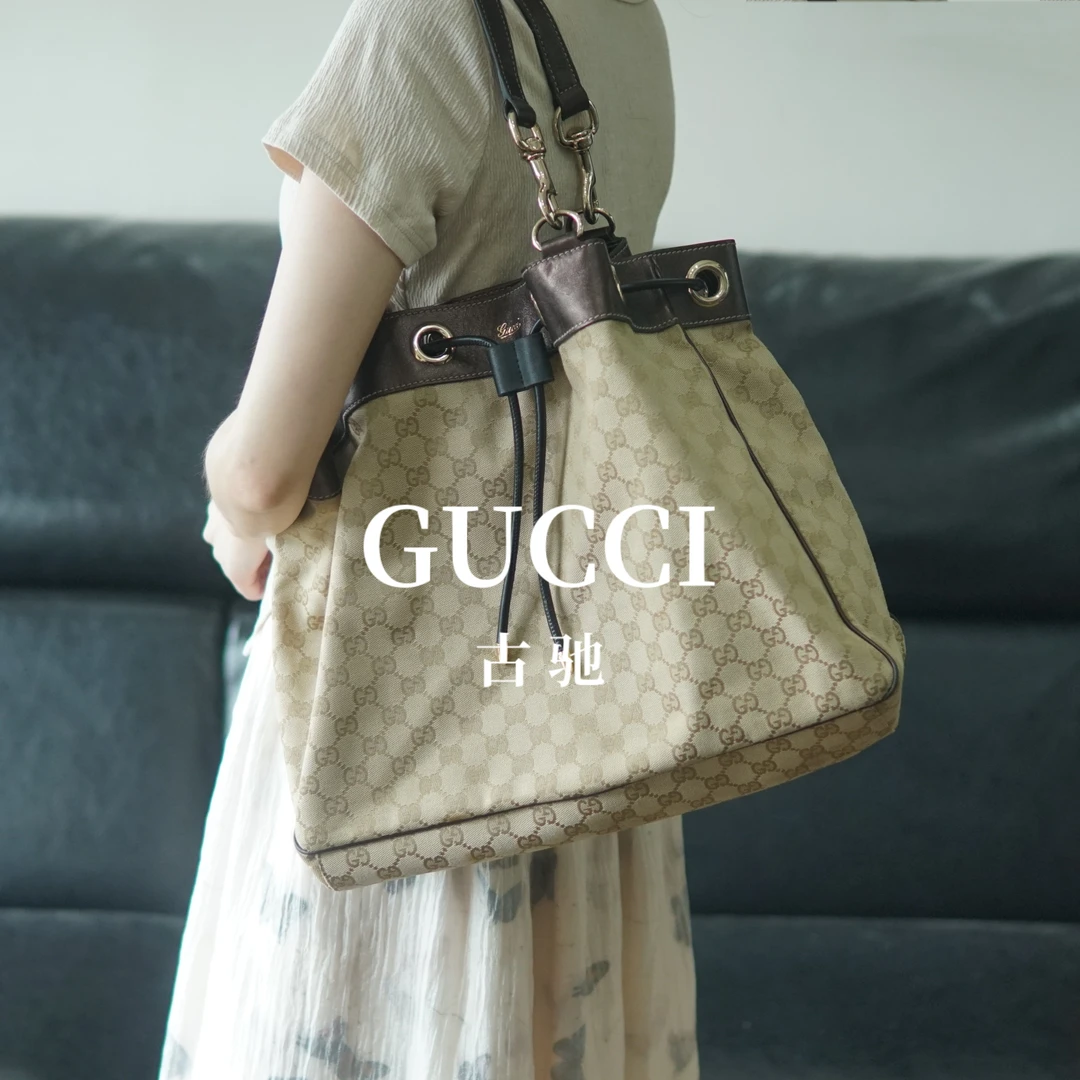 95新 GUCCI/古驰 老花单肩包/BE08209016/9016