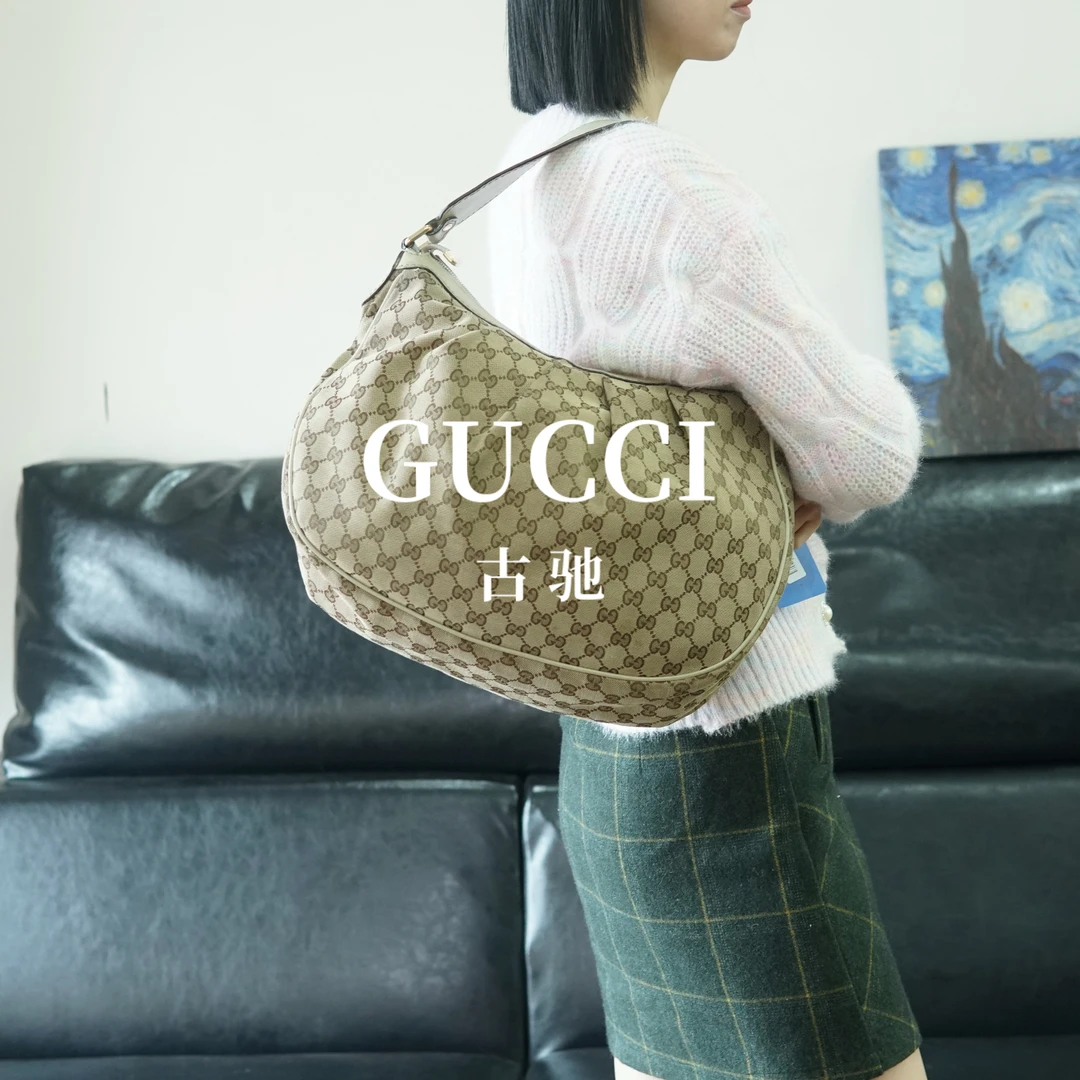 95新 GUCCI/古驰 老化单肩包/FYZZ09511003/1003