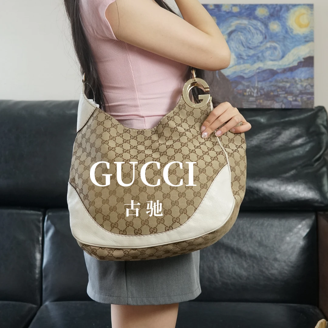 95新 GUCCI/古驰 老花单肩包/CS09608020/8020