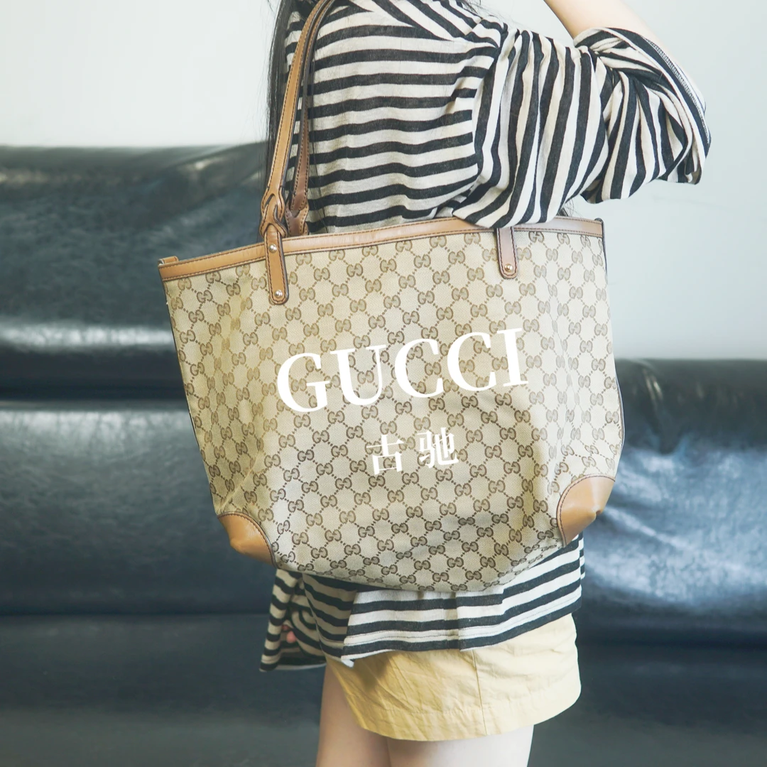 95新 GUCCI/古驰 老花托特包/FYJJ06103134/3134