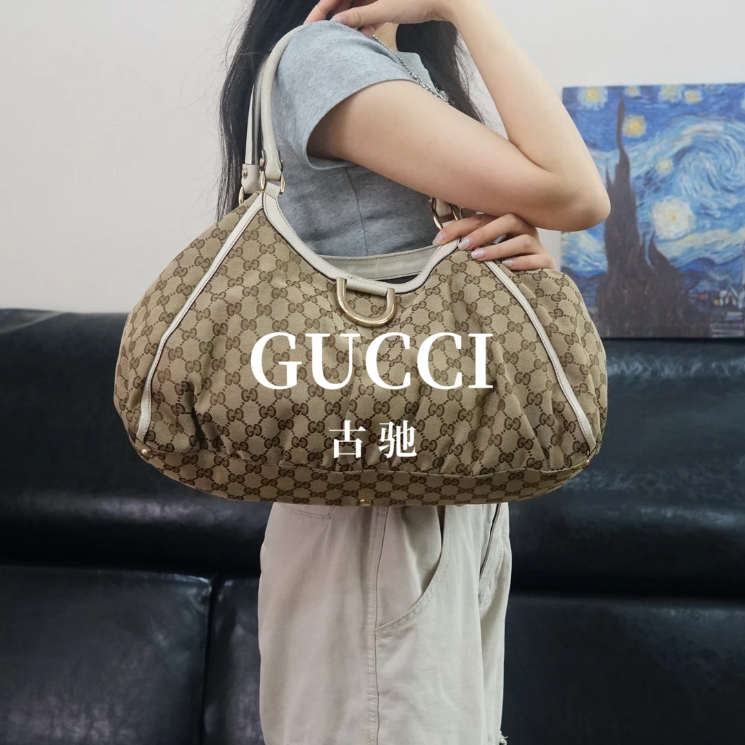 95新 GUCCI/古驰 老花单肩包/SC09317075/7075