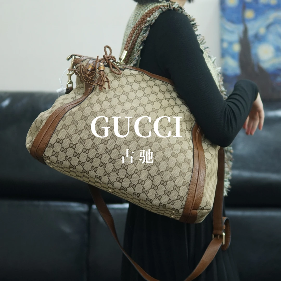 95新 GUCCI/古驰 老花斜挎包/SH09429586/9586