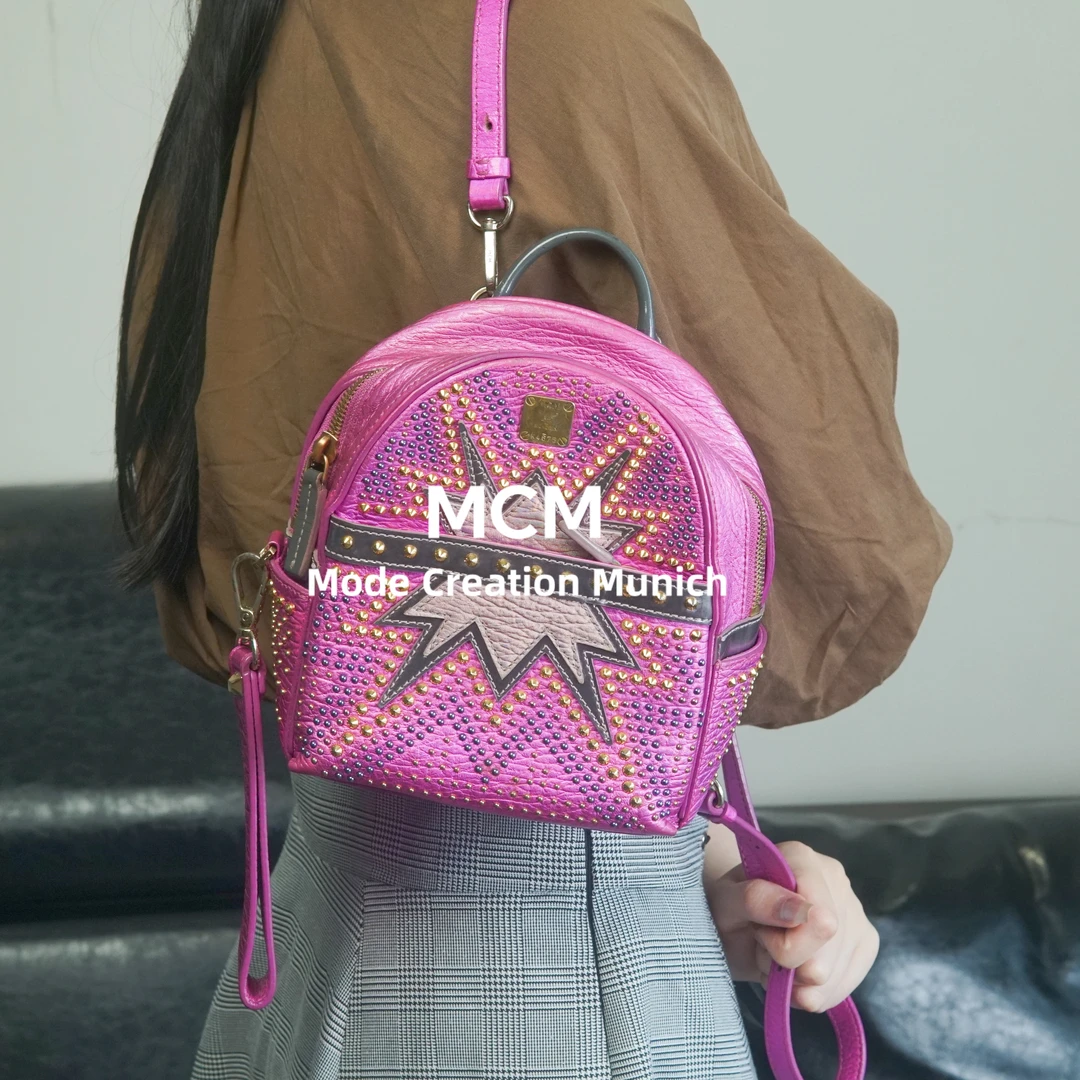 95新 MCM 斜挎单肩包/MK07402007/2007