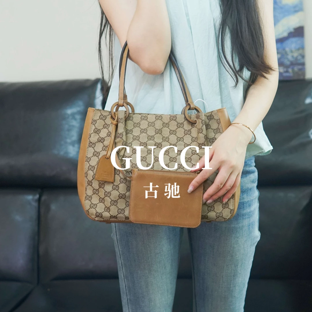 95新 GUCCI/古驰 老花单肩包/ZZ09616022/6022
