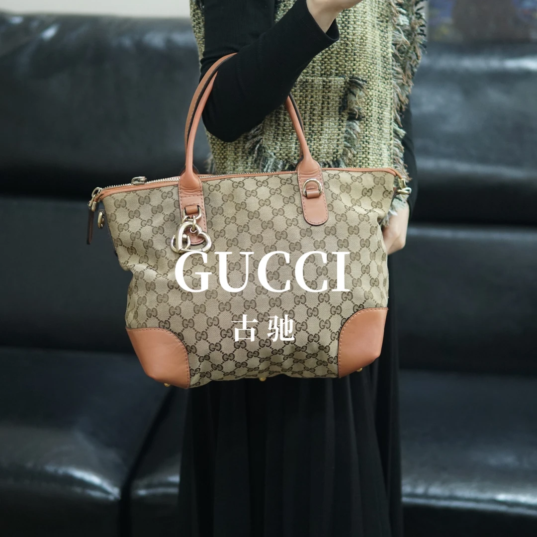 95新 GUCCI/古驰 老花单肩包/MZ10602041/2041