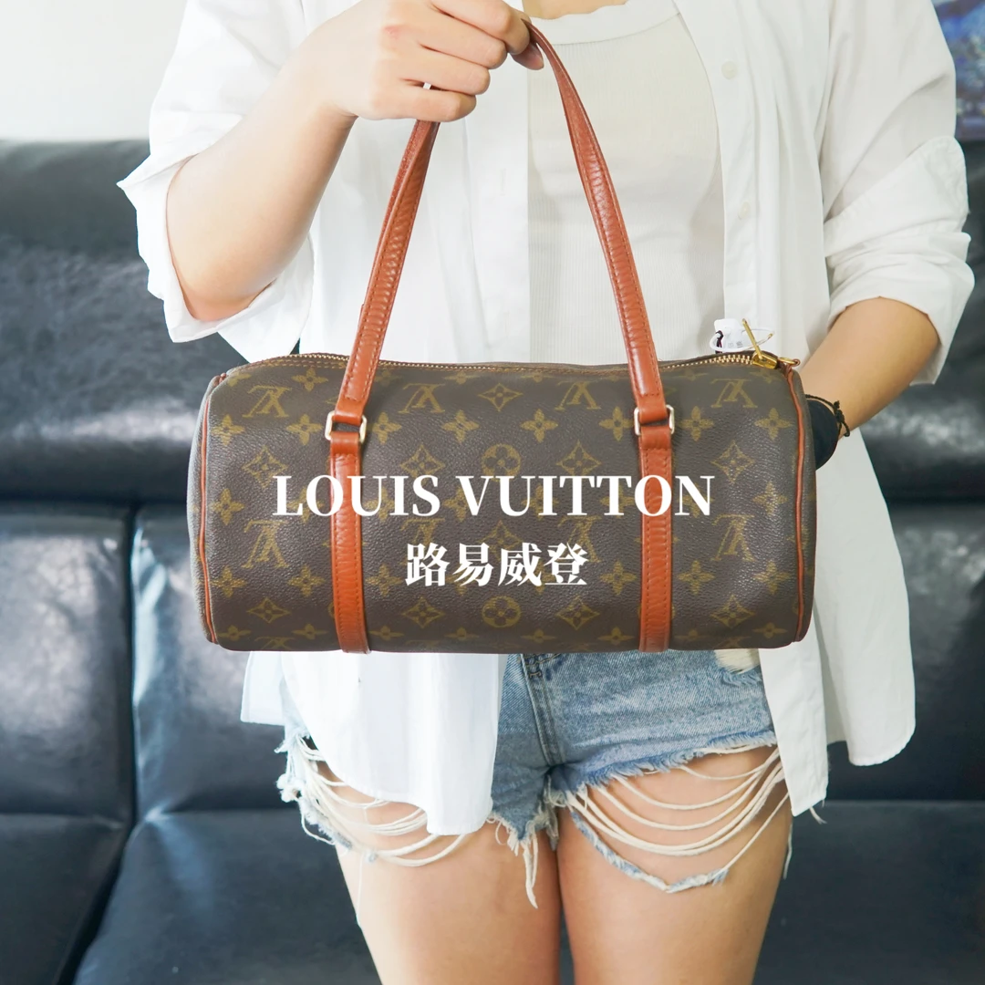 95新 LouisVuitton/路易威登 红皮巴比龙30/WJ08523062/3062