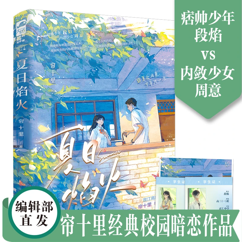 【大鱼文学】夏日焰火上册 帘十里著 校园暗恋增番外甜