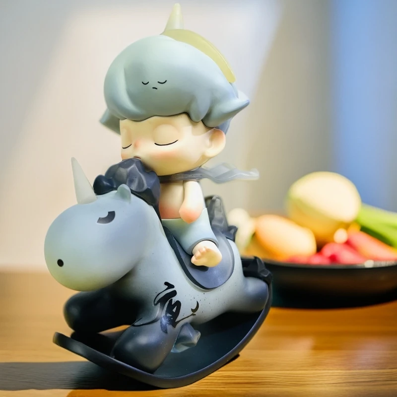 P04 【黑】摇摇乐-家居摆件-手办