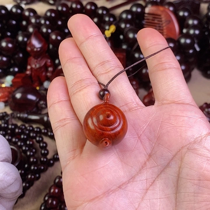 小叶紫檀手串/手链W***.把把壶