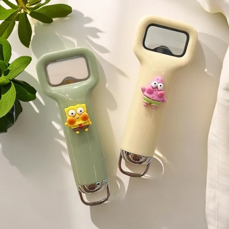 开瓶器冰箱贴磁吸啤酒起子家用不锈钢创意启瓶器酒瓶饮料便携饮料