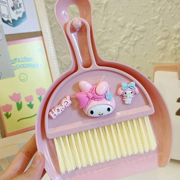 儿童桌面小扫把簸箕套装小学生迷你撮子扫地笤帚玩具清洁打扫神器