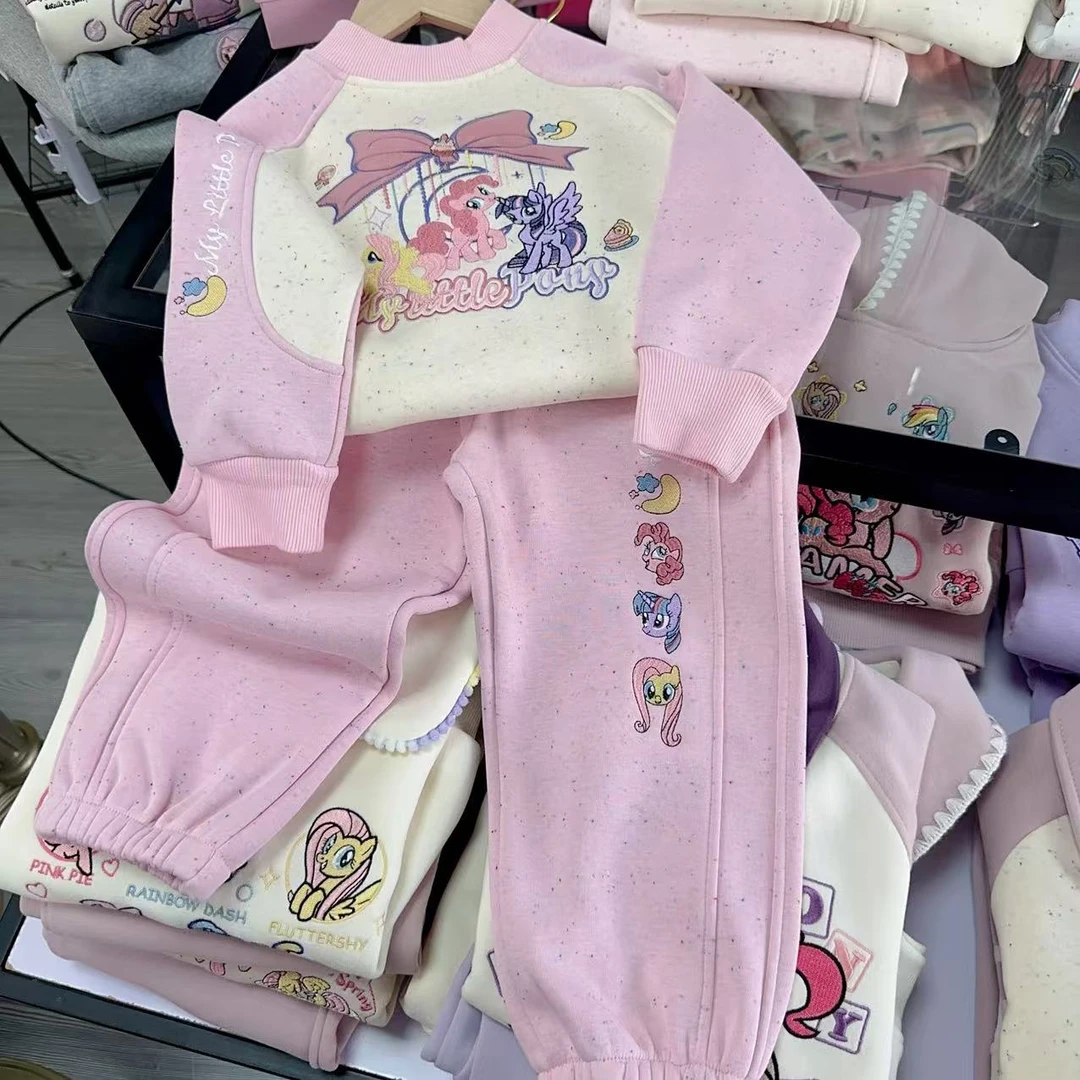 【旋转木马】卡通套装！童趣十足春季韩版时尚卡通旋转木马套装