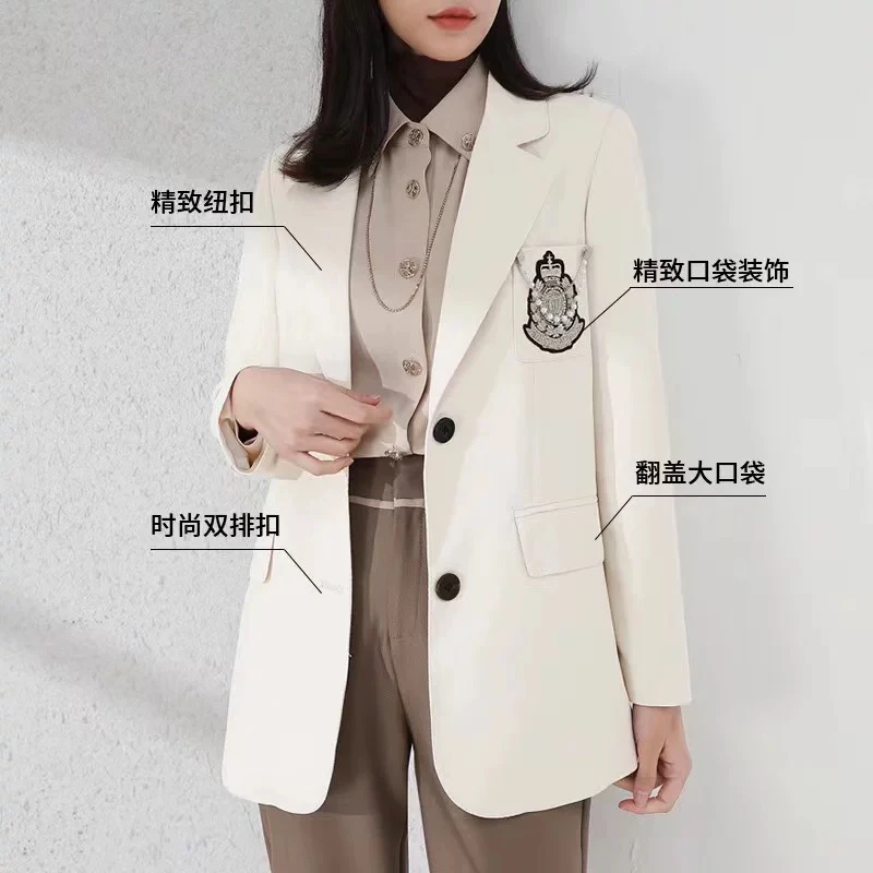 【早春秋穿搭】设计感时尚西装外套 气质休闲百搭设计师