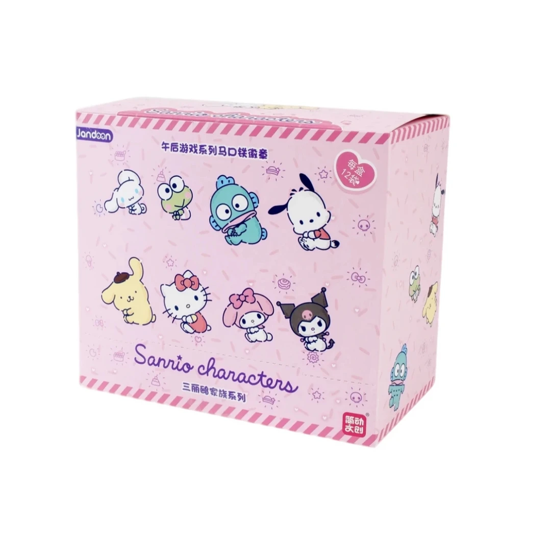 【拆包】简动文创《三丽鸥》午后游戏吧唧徽章盲盒（代拆）