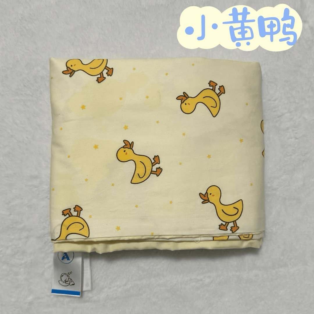 【小黄鸭】48*74全棉加厚可爱ins风枕套