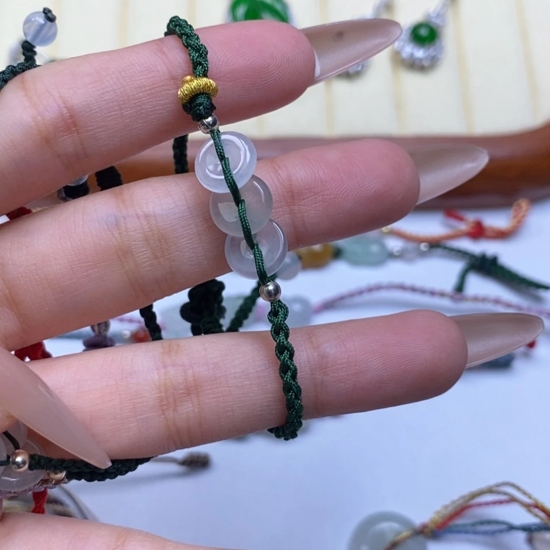 【闪购商品】翡翠手链未镶嵌彝*人翡翠