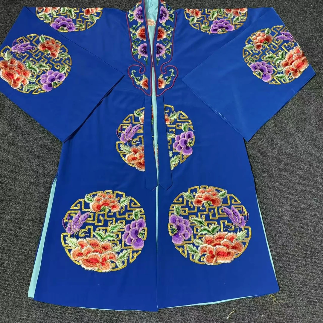 全龙好皱团花女披夫人京剧豫剧专业表演戏装