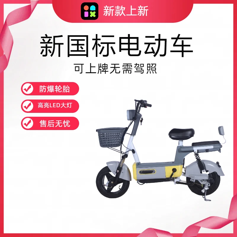 （还没改价 千万不要拍）新国标时尚48v20电动自行车