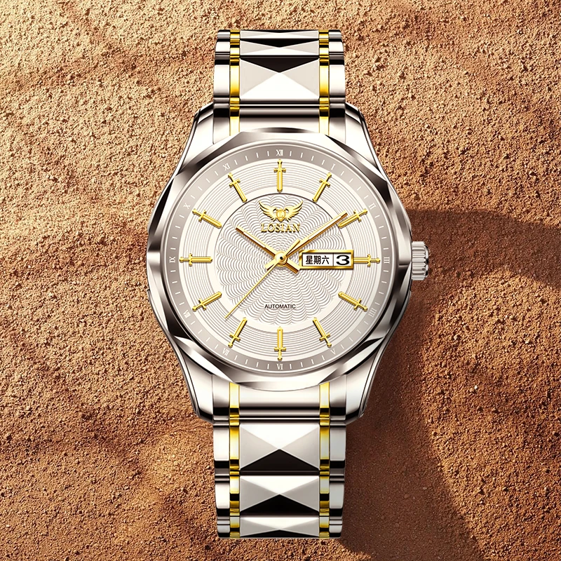 【子清补贴  】十二骑士系列 真金商务夜光高端全自动手表L2500-C