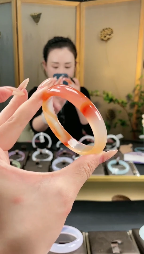 【闪购商品】玛瑙/玉髓手镯未镶嵌Y146