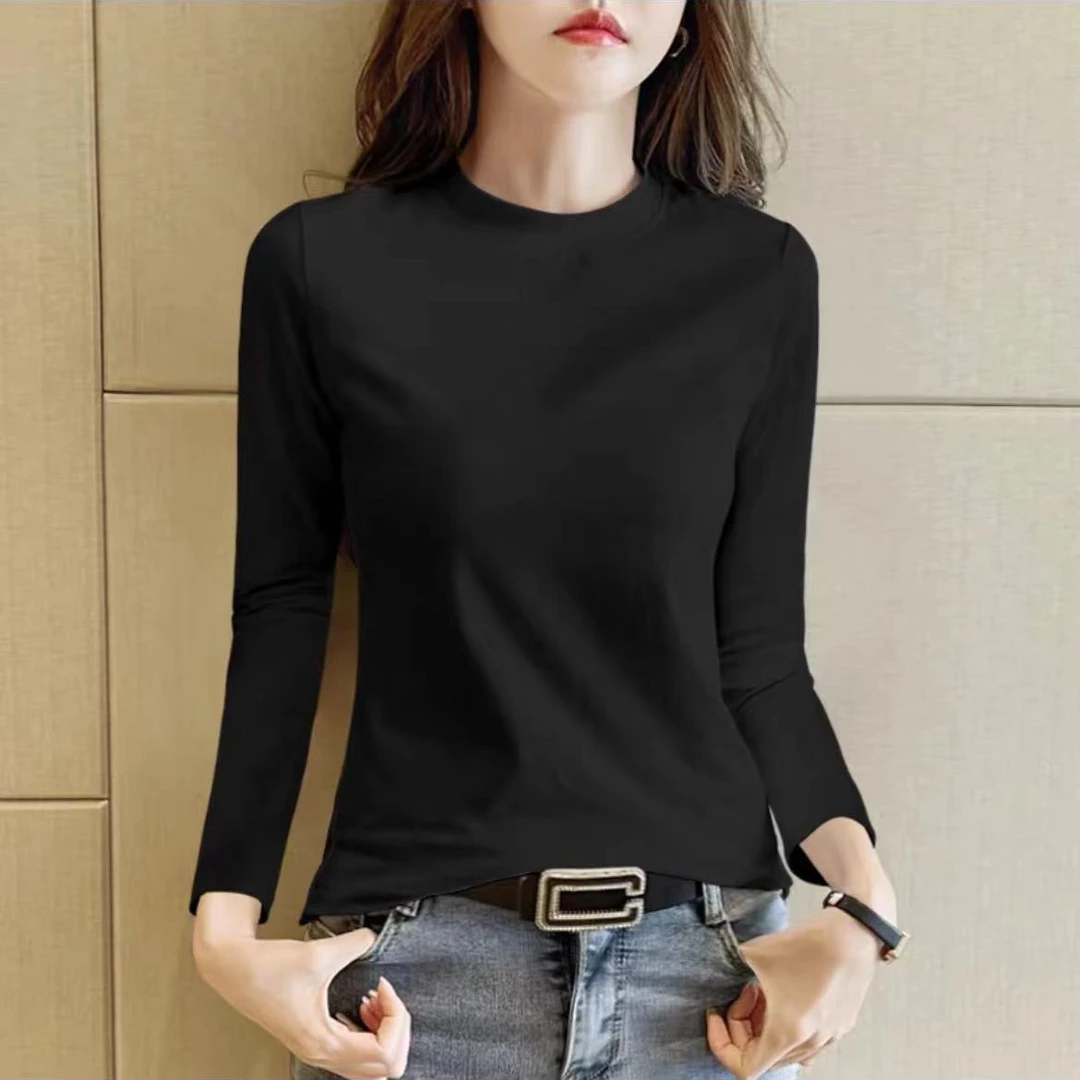 7339-（新款2025）莫代尔打底衫（黑色）