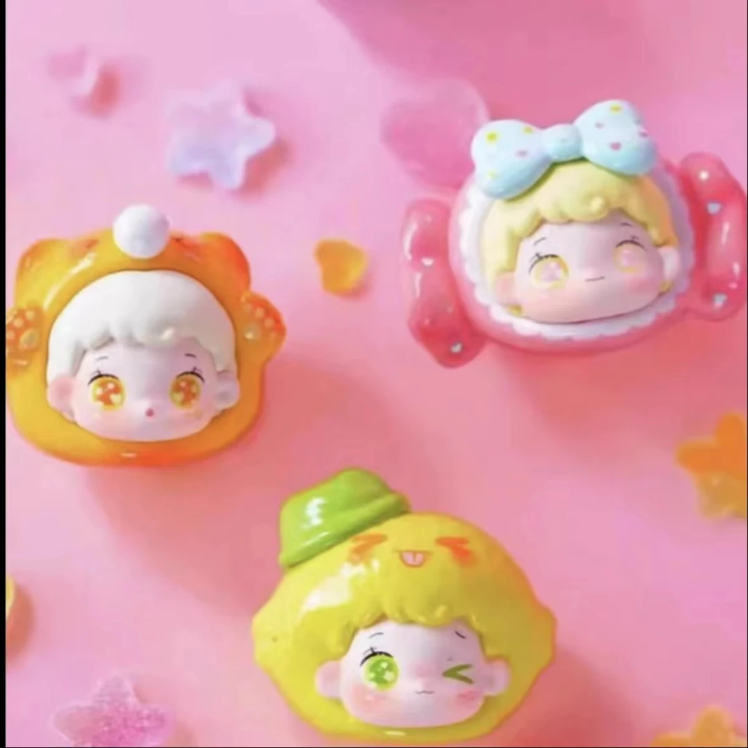 【拆盒】丫丫糖果罐盲盒潮玩手办摆件
