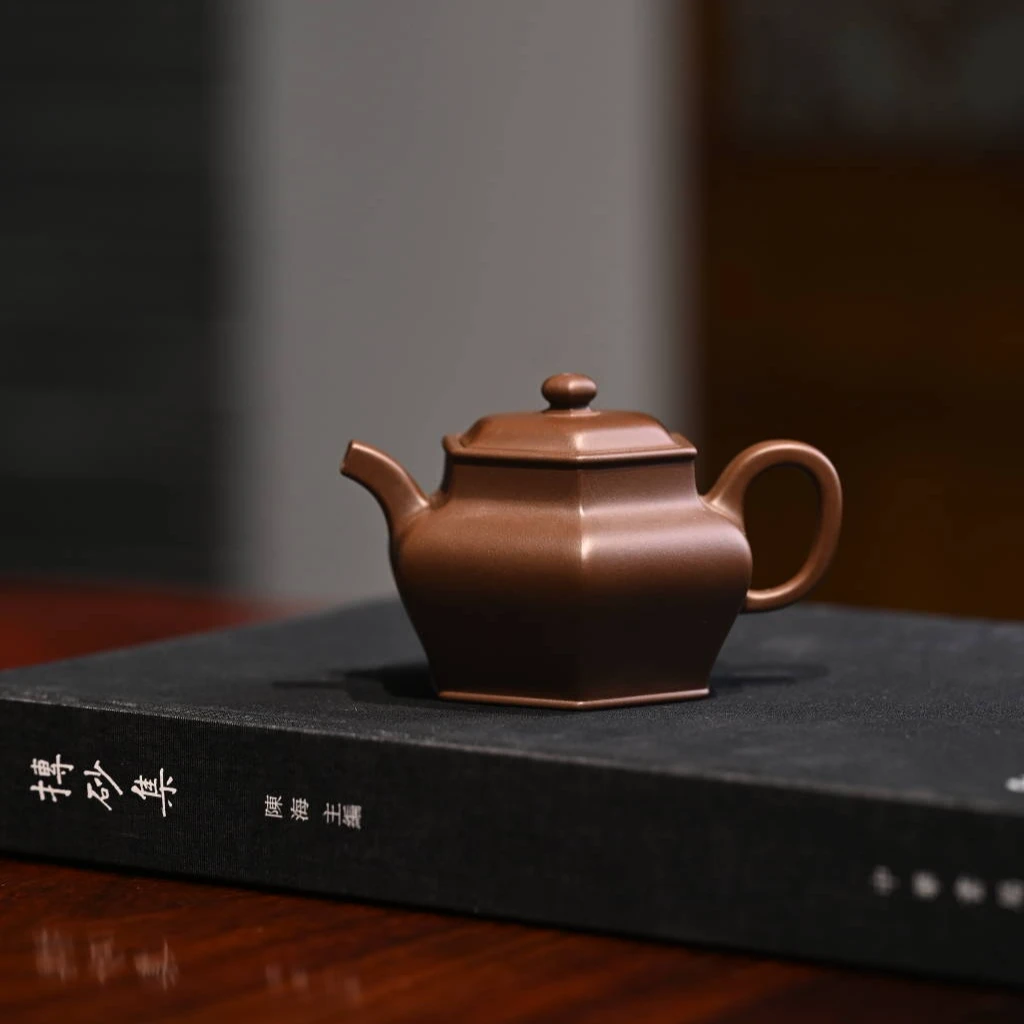 贰玖紫砂|潘进新作  唐罐紫泥紫砂壶