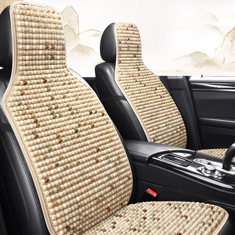 天然菩提子汽车坐垫夏季凉垫全套通风透气四季通用夏天木珠车座垫