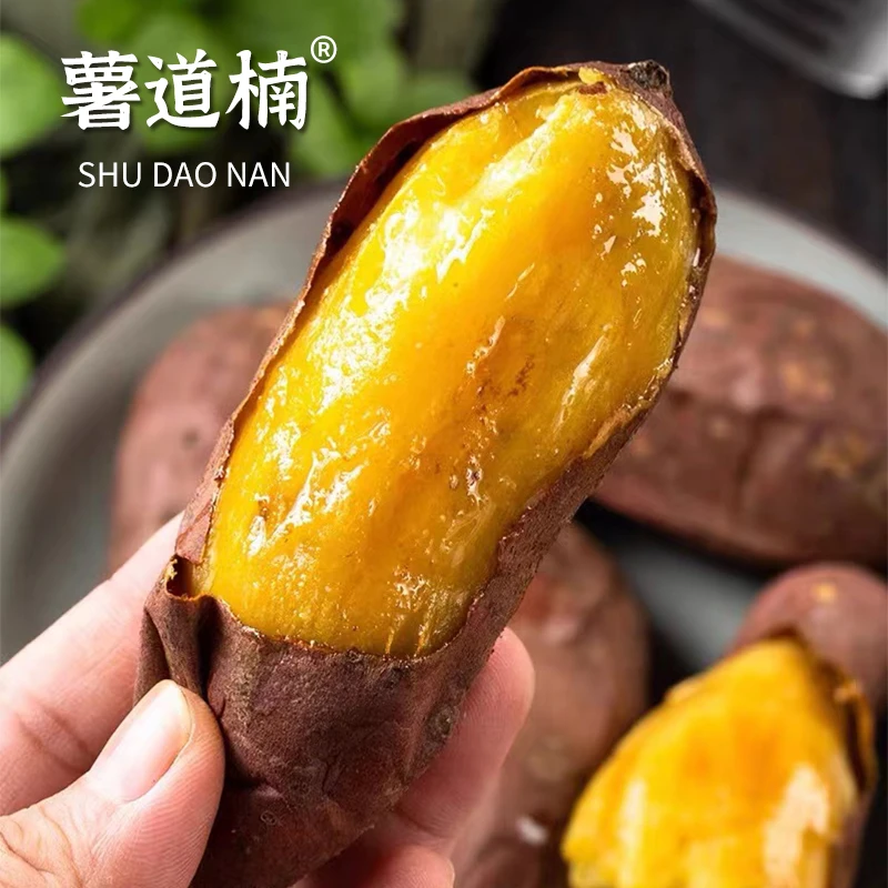 薯道楠正宗生态黑土地种植新鲜优质红瑶黄金蜜薯软糯香甜红薯地瓜