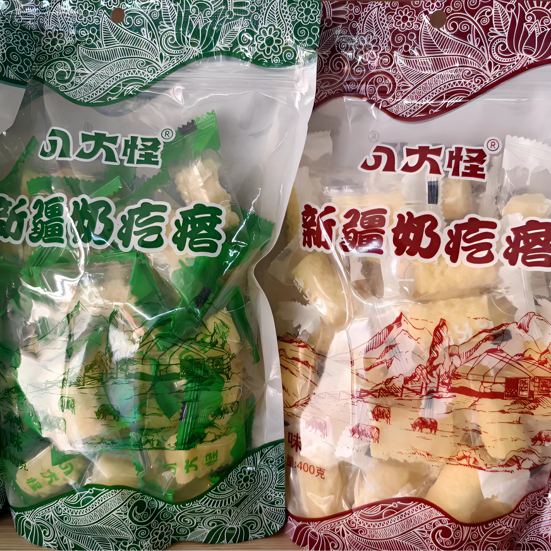 八大怪新疆奶疙瘩奶醇零食原味酸奶味奶香奶制品奶酪400g特产直发